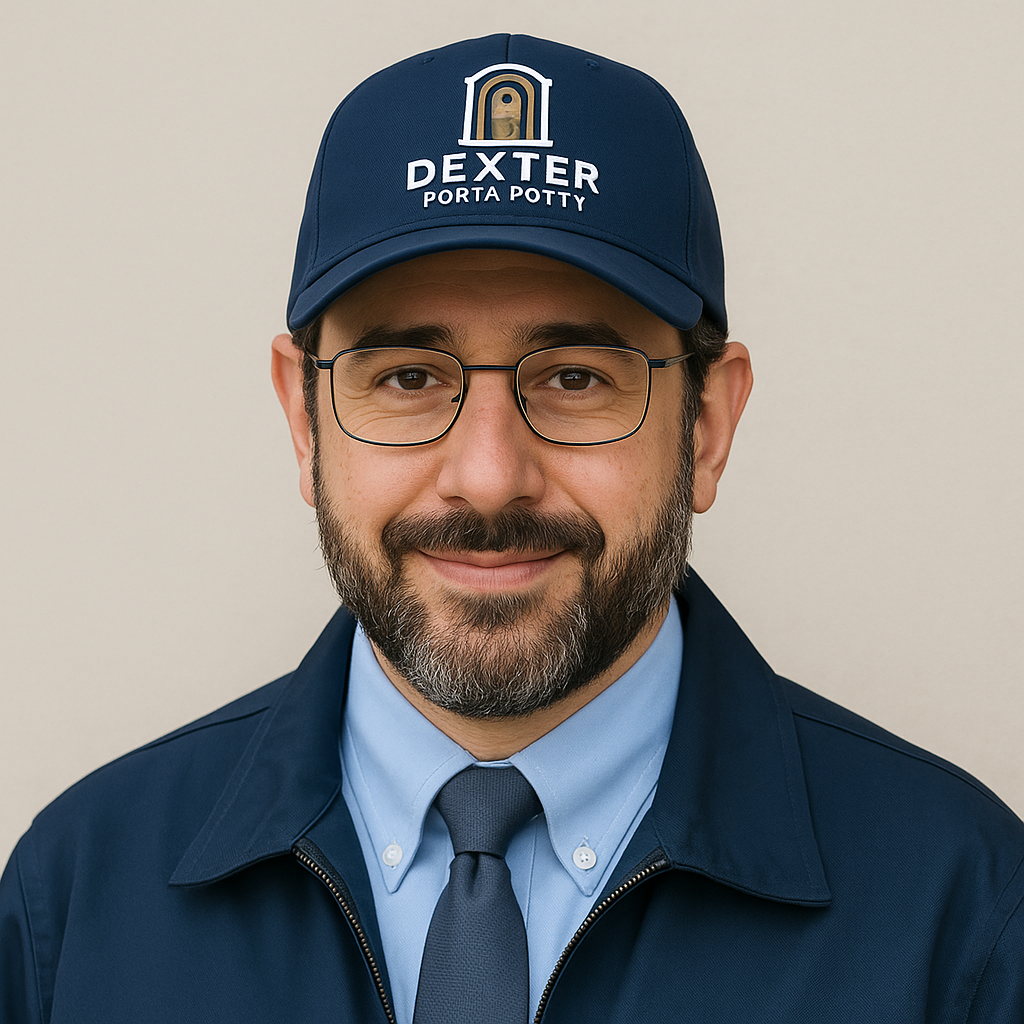 Robert Sinclair, owner and founder of Dexter Porta Potty